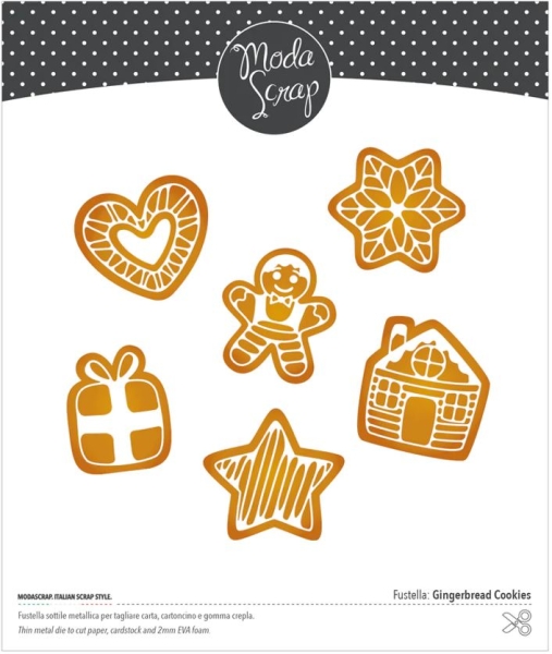 Modascrap Fustella Gingerbread Cookies